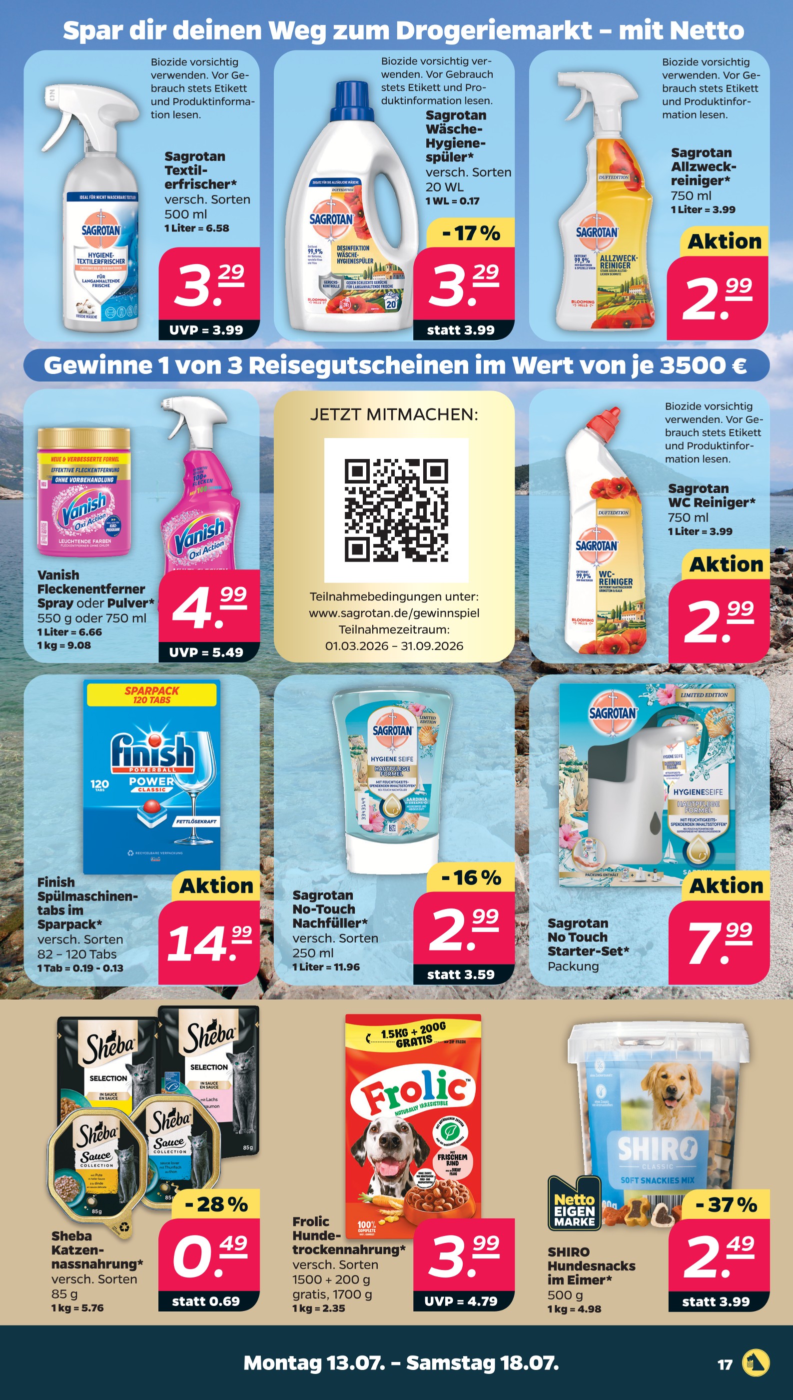 Eimer Angebot im aktuellen Netto mit dem Scottie Prospekt auf Seite 17